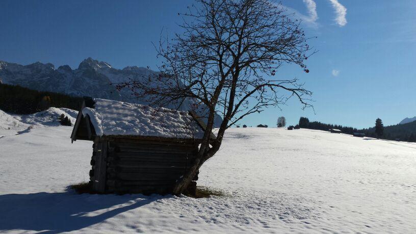 Apartmán Ferienhaus Beim Veitele Mittenwald Pokoj fotografie